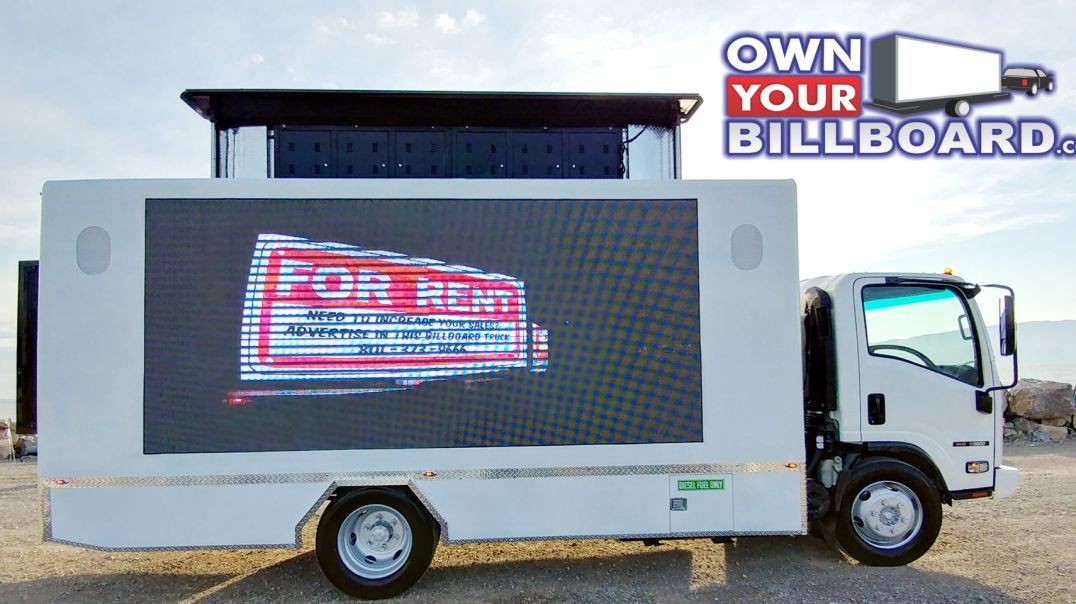 Own Your Billboard : LED Digital Billboard Truck For Sale in Springville, UT